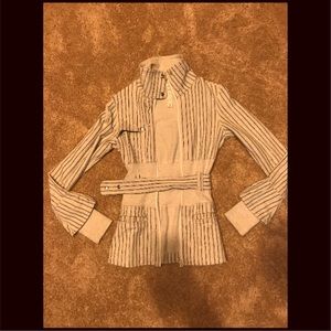 NWOT RARE Lululemon Pinstriped Full Metal Jacket